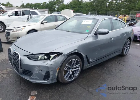 2025 BMW 4 Series Gran Coupe 430I xDrive из США, поврежденный, VIN WBA33FB05SFU71790